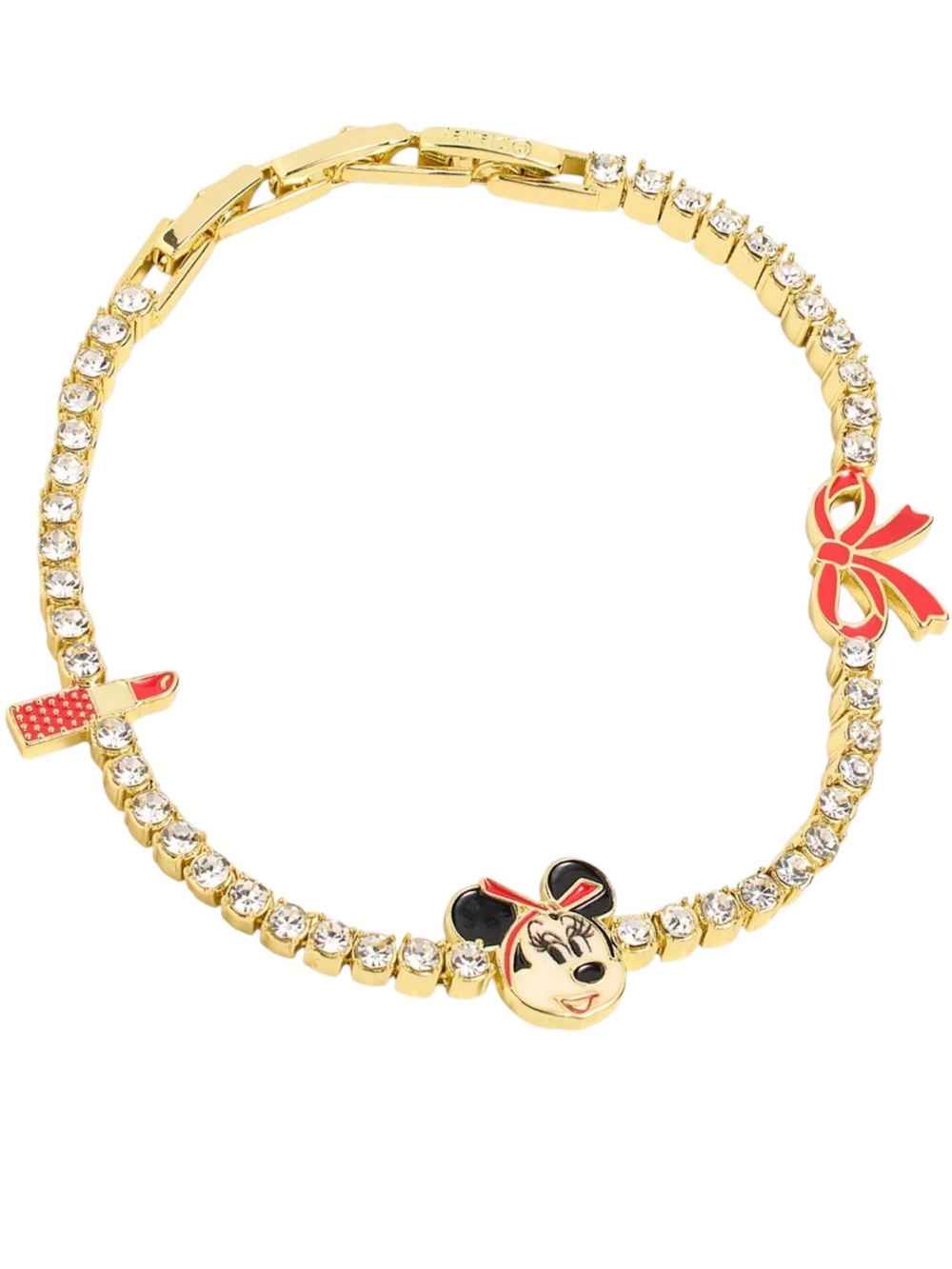 Disney BaubleBar “Minnie Mouse” Tennis Bracelet (NWT)